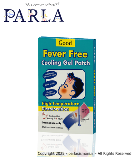 پد تب بر نوزاد Cooling Gel Patch