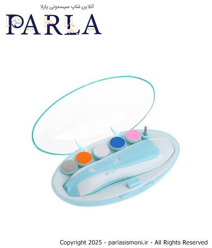 سوهان برقی قابدار بیبی نیل BABY NAIL TRIMMER رنگ آبی