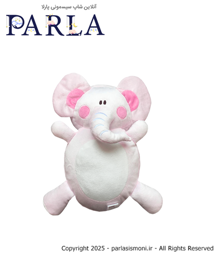 محافظ سر نوزاد طرح فیل بی بی دریم baby dream رنگ صورتی سیسمونی آنلاین شاپ پارلا